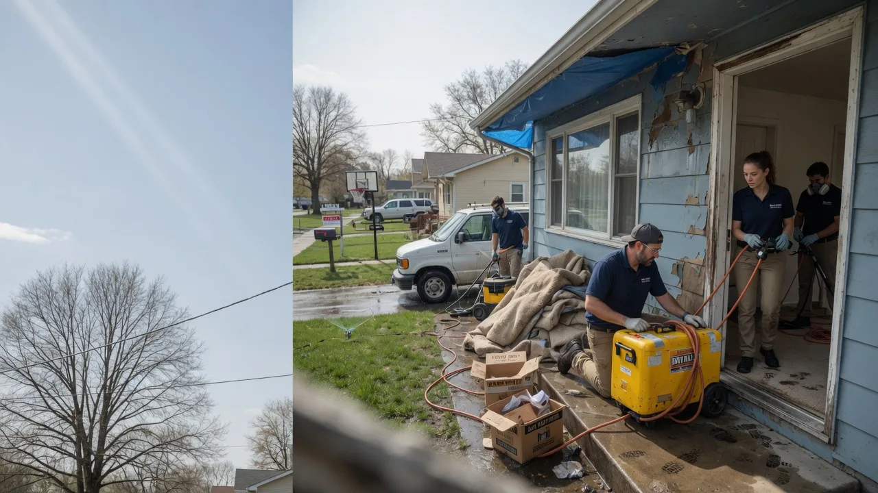 Basement Flood Cleanup in Rolling Hills, WY near me